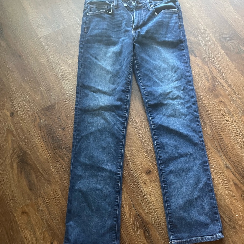 Joe's Jeans Dark Blue Denim Straight Leg 33 x 33